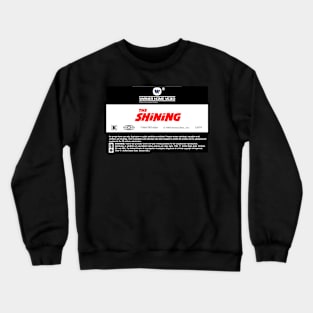 The Shining VHS Label Crewneck Sweatshirt